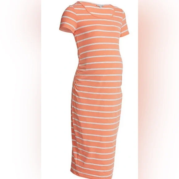 Isabel Maternity NWT Maternity Bodycon Dress - Picture 3 of 5